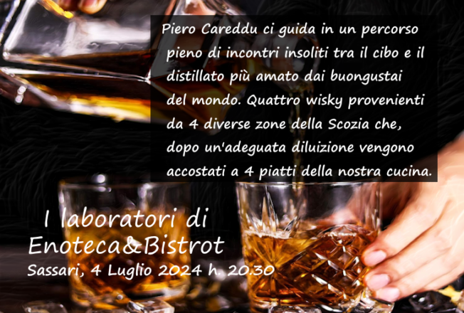 Wisky a tavola? Si può fare